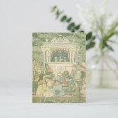  kinderwinkelboek Puppet Show Collage Briefkaart (Staand voorkant)