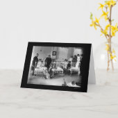 Kinderziekenhuis in New York in 1920 Kaart (Gele Bloem)