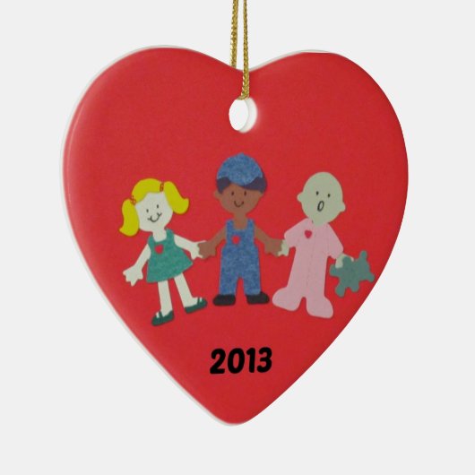 Kinderziekenhuis Ornament hart (Rechts)