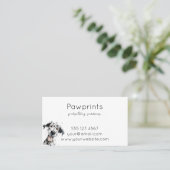 kinderzitje visitekaartje (Staand voorkant)