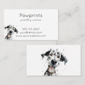 kinderzitje visitekaartje (Voorkant / Achterkant)