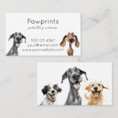 kinderzitje visitekaartje (Voorkant / Achterkant)