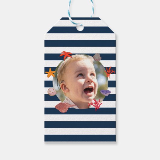 Kinderzomerfeest voor zeilers cadeaulabel (Voorkant)