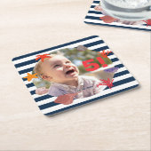 Kinderzomerfeest voor zeilers kartonnen onderzetters (Schuin)