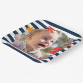 Kinderzomerfeest voor zeilers papieren bordje (Gebogen)