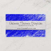 Kinderzorgleverancier Visitekaartje (Achterkant)