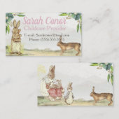 Kinderzorgleverancier Visitekaartje (Voorkant / Achterkant)