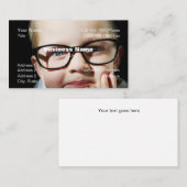 Kindglas HAMbyWG-Visitekaartje Visitekaartje (Voorkant / Achterkant)