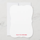 Kindgom Red Carpet Invitation Kaart (Achterkant)