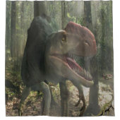 Kindgordijn voor de dinosaurus douchegordijn (Voorkant)
