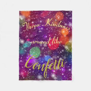 Kindheid als confetti fleece