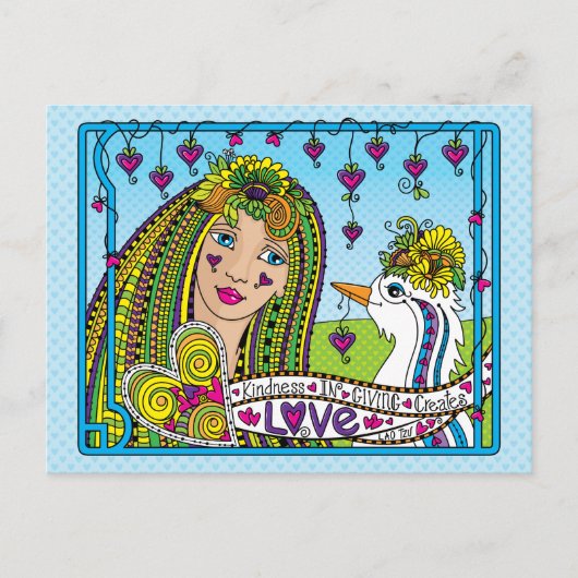 Kindheid bij Giving_ Briefkaart (Voorkant)