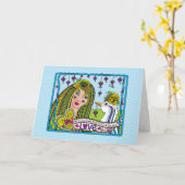 Kindheid bij Giving_Greeting Kaart (Gele Bloem)