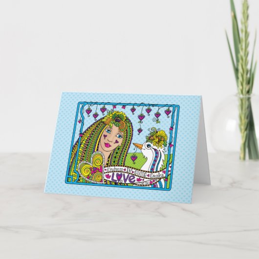 Kindheid bij Giving_Greeting Kaart (Voorkant)