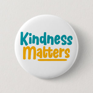 Kindheid doet er toe. Button