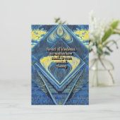 Kindheid Feestdagenkaart (Staand voorkant)