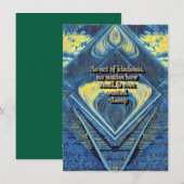 Kindheid Feestdagenkaart (Voorkant / Achterkant)