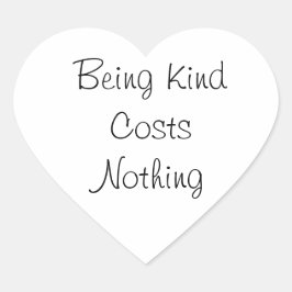 Kindheid Hart Sticker