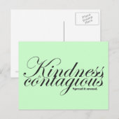 Kindheid is besmettelijk Briefkaart (Voorkant / Achterkant)