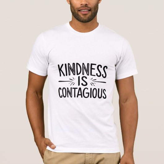 Kindheid is besmettelijk t-shirt (Voorkant)