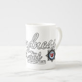 Kindheid is de nieuwe kool porselein kop (Voorkant rechts)