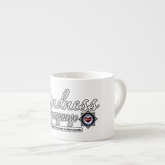 Kindheid is de taal espresso kop (Voorkant rechts)