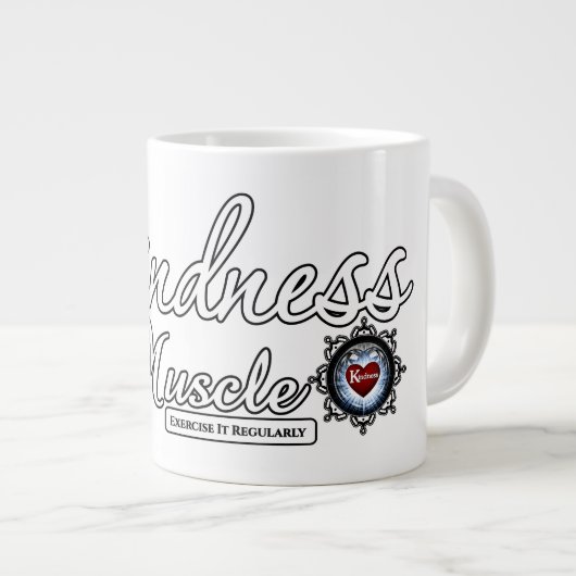 Kindheid is een spier grote koffiekop (Voorkant rechts)
