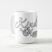 Kindheid is een spier koffiemok (Voorkant links)