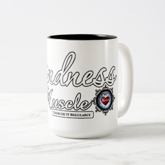 Kindheid is een spier tweekleurige koffiemok