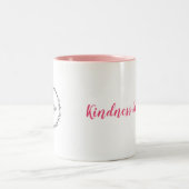 Kindheid is gratis koffie-Mok Tweekleurige Koffiemok (Center)