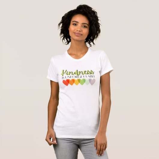 Kindheid is het Shirt van het Vrouw dat niet te ve (Voorkant volledig)