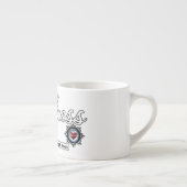 Kindheid is vrij espresso kop (Rechts)