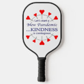Kindheid promoten pickleball paddle (Achterkant)
