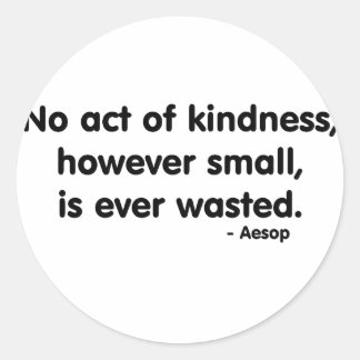 Kindheid Ronde Sticker