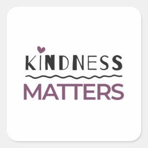 Kindheid Vierkante Sticker