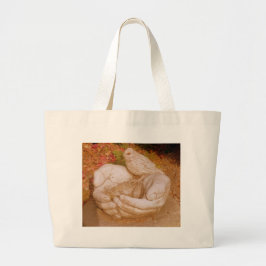 Kindheid voor iedereen grote tote bag