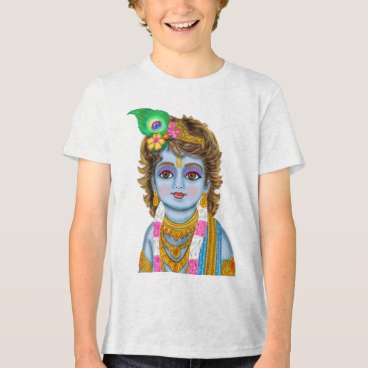 Kindje Krishna T-shirt (Voorkant)