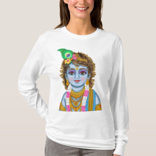 Kindje Krishna T-shirt (Voorkant)