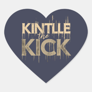 Kindle de Kick Hart Sticker