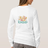 Kindle je verwantschap t-shirt (Achterkant)