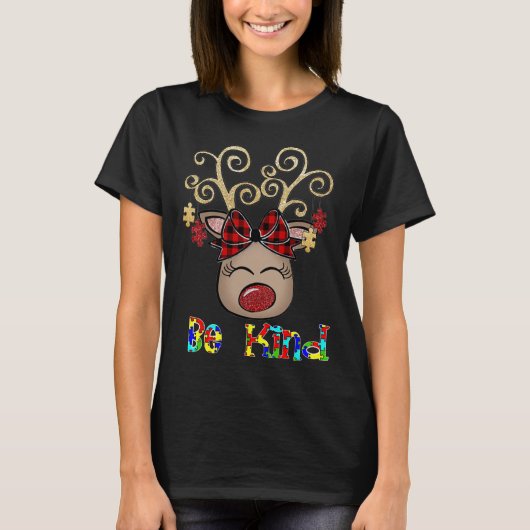 Kindne Kind op het gebied van autisme T-shirt (Voorkant)