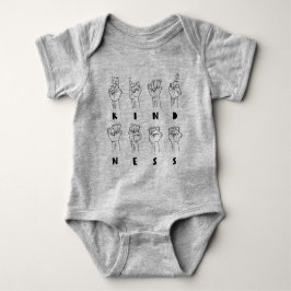 Kindness, American Sign Language ASL - GraphicLove Romper