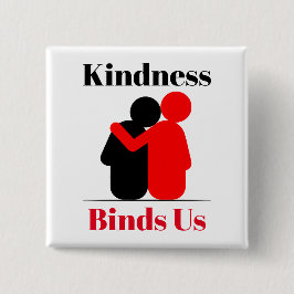 Kindness bindt ons Button