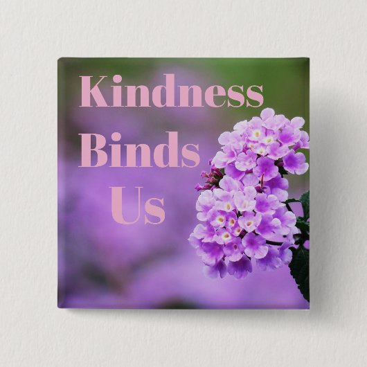 Kindness bindt ons Button (Voorkant)