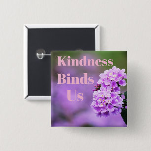 Kindness bindt ons Button