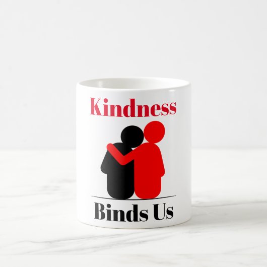 Kindness bindt ons koffie Mok (Center)