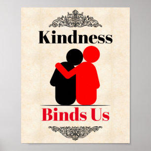 Kindness bindt ons Poster