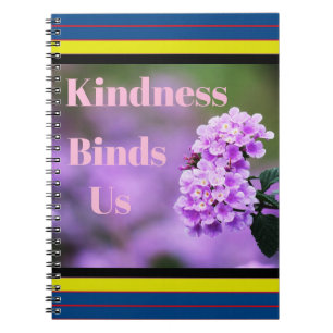 Kindness bindt ons Sticker Notitieboek