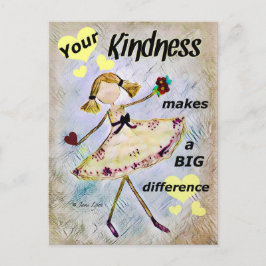 Kindness Briefkaarten aangepast ontwerp op maat