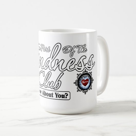 Kindness Club Koffiemok (Voorkant rechts)
